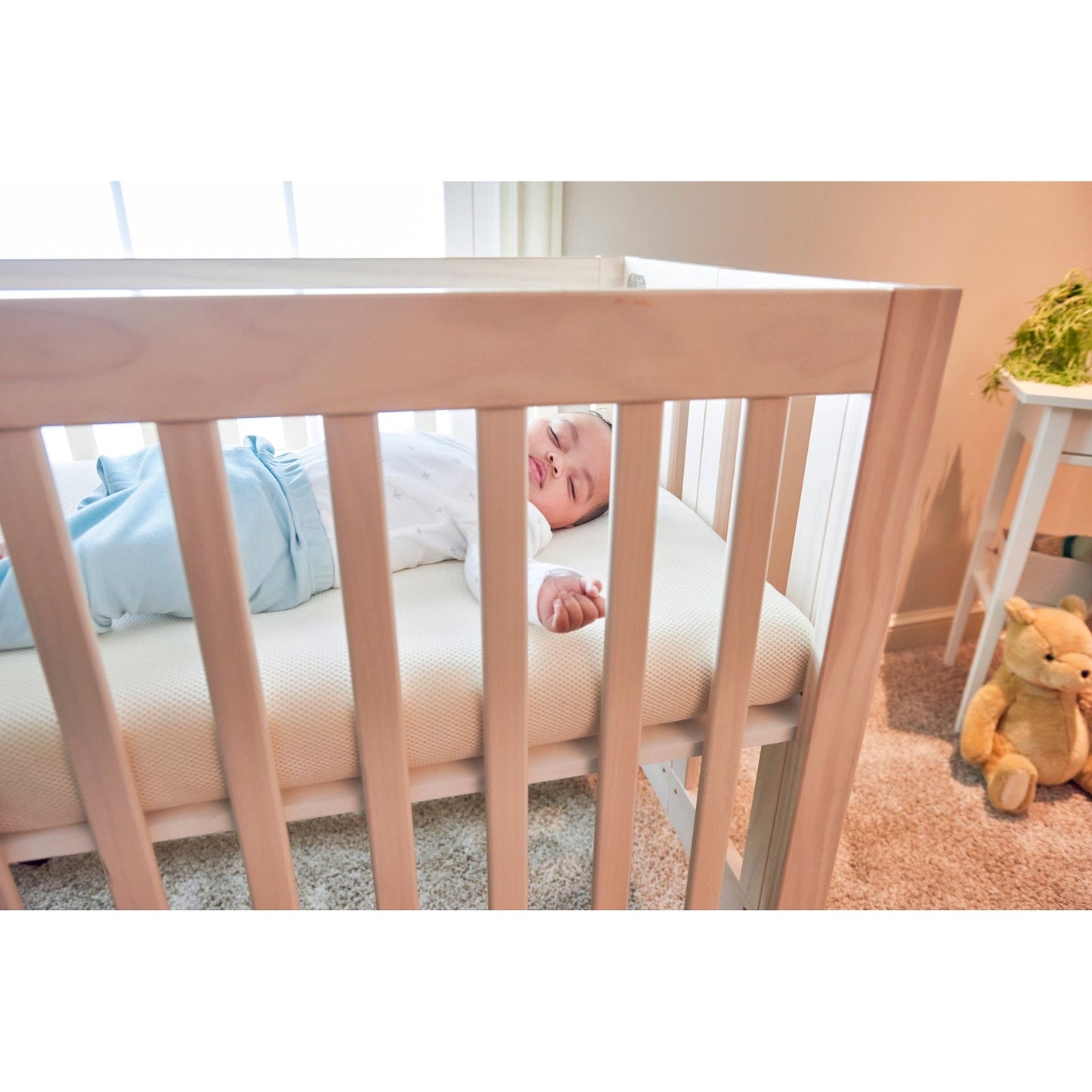 Naturepedic Breathable Organic Mini Crib Mattress