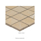 Sande Cream 12"x12" Matte Porcelain Mesh-Mounted Mosaic Tile - MSI Collection