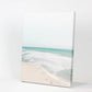 Neutral Summer Photo. Blue Ocean Waves, Sandy Beach