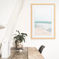 Neutral Summer Photo. Blue Ocean Waves, Sandy Beach