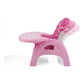 Envee II Baby High Chair with Playtable Conversion – Pink/White