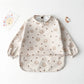 Baby Waterproof Long Sleeve Apron Bib