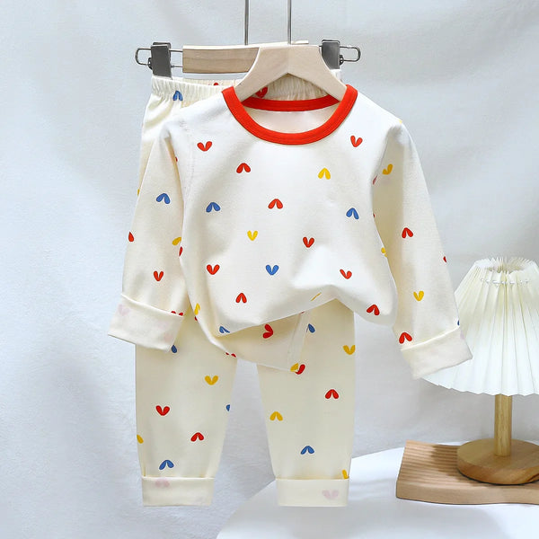 Printed Pajama Lounge Set