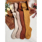 4 Pairs Solid Tights