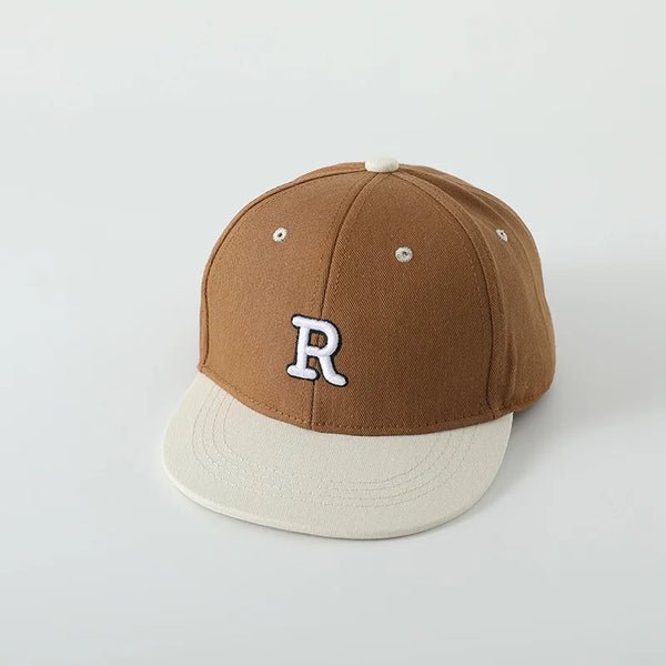 Letter R Peaked Baseball Hat