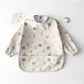 Baby Waterproof Long Sleeve Apron Bib