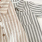 Boys Striped Linen Jumpsuit