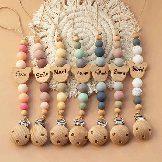 PERSONALIZED Pendant Pacifier Chain