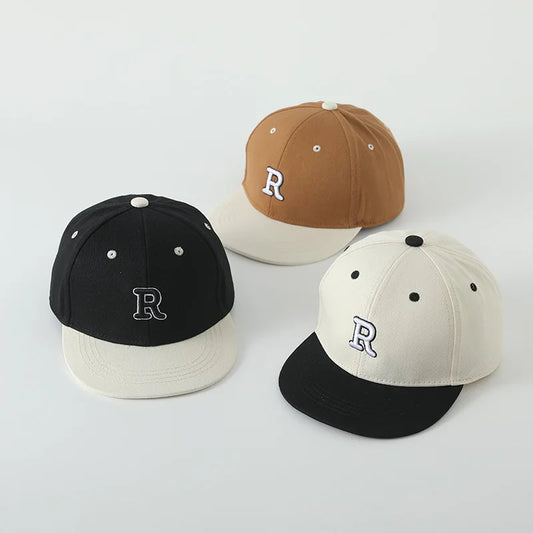 Letter R Peaked Baseball Hat