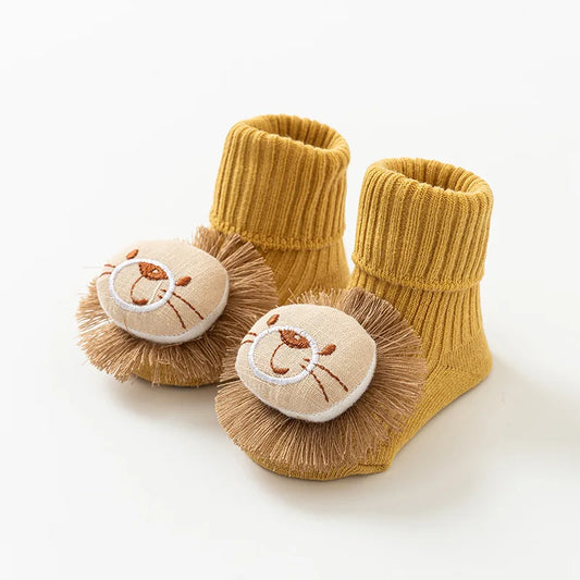 Cartoon Animal Patch Socks