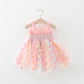 Butterfly Sequin Lace Dress