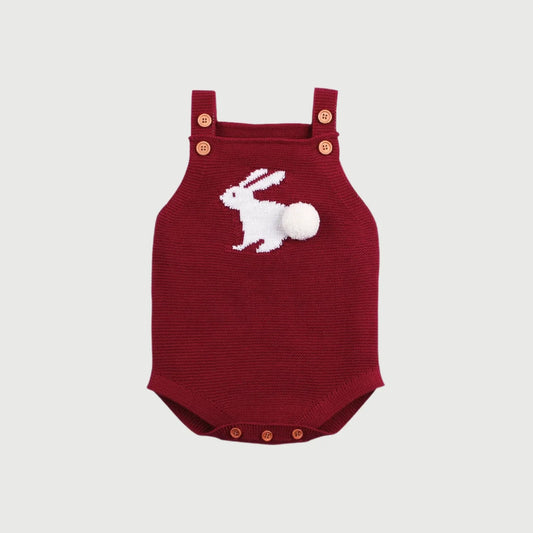Puffy Rabbit knitted Bodysuit