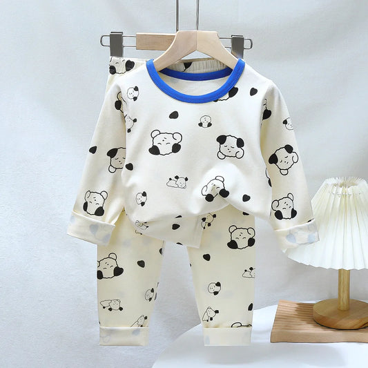 Printed Pajama Lounge Set