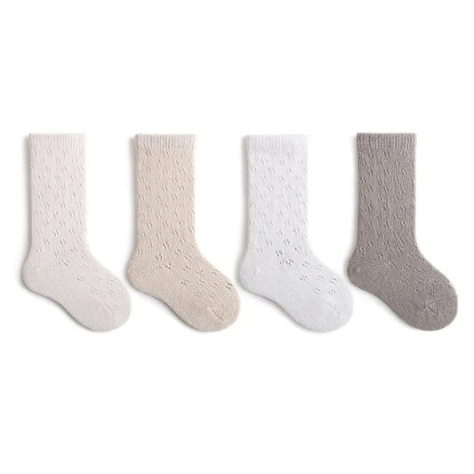 Soft Cotton Mesh Kids Socks