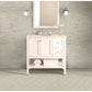 Antique White Arabesque 10.83" x 15.5" Glazed Ceramic Mesh-Mounted Mosaic Wall Tile Pattern-MSI Collection