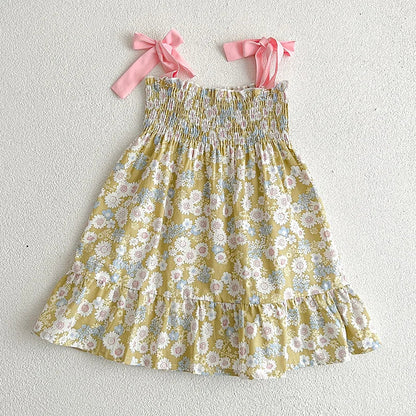 Contrast Floral Sister Outfit