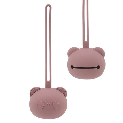 Silicone Panda Bear Shape Pacifier Holder