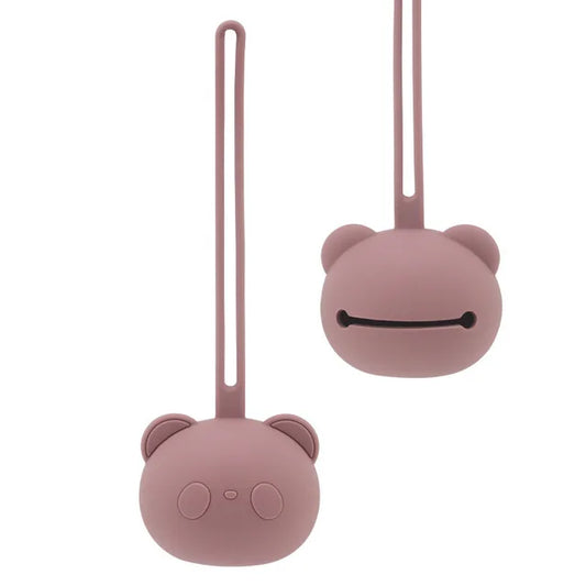 Silicone Panda Bear Shape Pacifier Holder