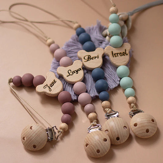 PERSONALIZED Pendant Pacifier Chain