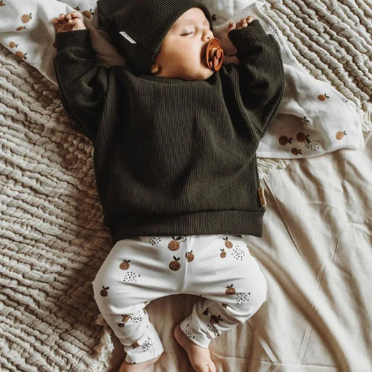 Organic Cotton Fruit Leggings