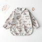 Baby Waterproof Long Sleeve Apron Bib