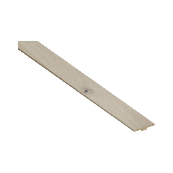 Aaron Blonde 0.37 Thick x 1.24 Wide x 78 Length Waterproof Wood T Molding - MSI Everlife