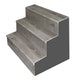 Whitfield Gray 0.31" Thick x 12.01" Wide x 47.24" Length Luxury Vinyl Stair Tread-MSI Everlife Collection