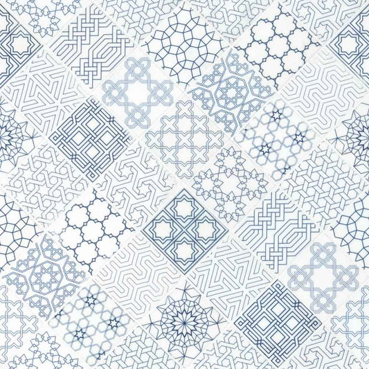 Zouli Stak 11.81"x11.81" Honed Marble Mesh-mounted Mosaic Tile - MSI Collection