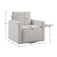 Kubrick Swivel Chair, Ivory