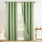 Bellisimo Jacquard Wavy Grommet Window Panel, 54x84 Inches