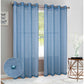 Bali 2-Pack Sheer Grommet Window Panels with Pearls, 76x95 Inches