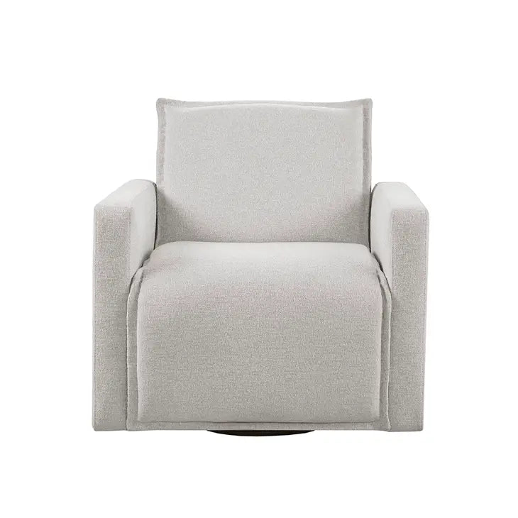 Kubrick Swivel Chair, Ivory