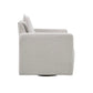 Kubrick Swivel Chair, Ivory