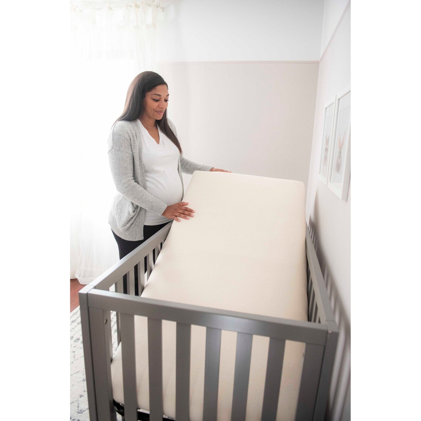 Naturepedic Organic Breathable 2 Stage Crib Mattress (Lightweight)