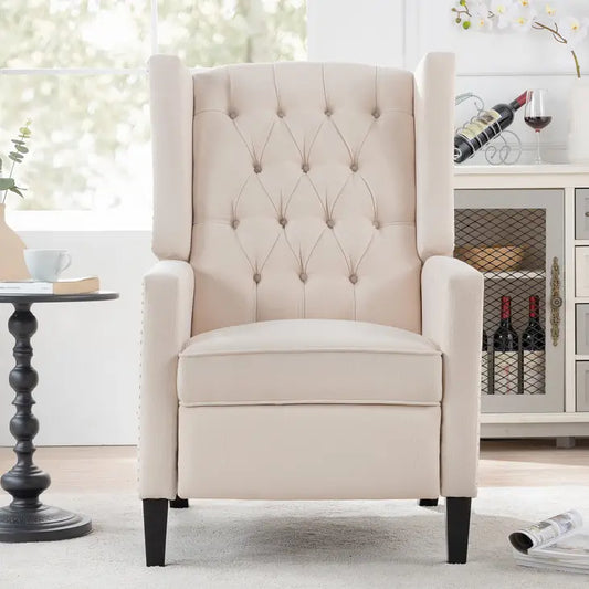 Wide Manual Wing Chair Recliner