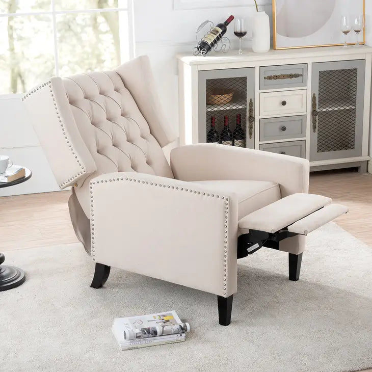 Wide Manual Wing Chair Recliner