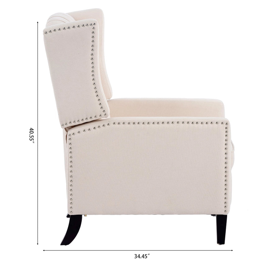 Wide Manual Wing Chair Recliner