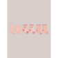 Baby Socks Trio - Cherry Cute by Doodle By Meg