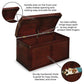 Hardwood Barrel Top Toy Chest – Cherry