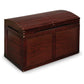 Hardwood Barrel Top Toy Chest – Cherry