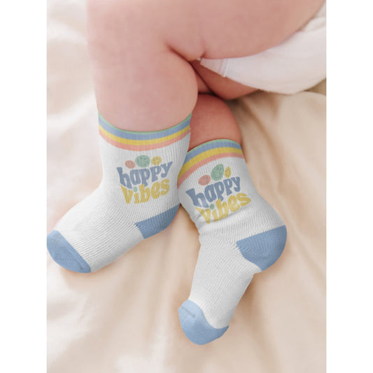 Baby Socks Trio - Happy Baby Vibes