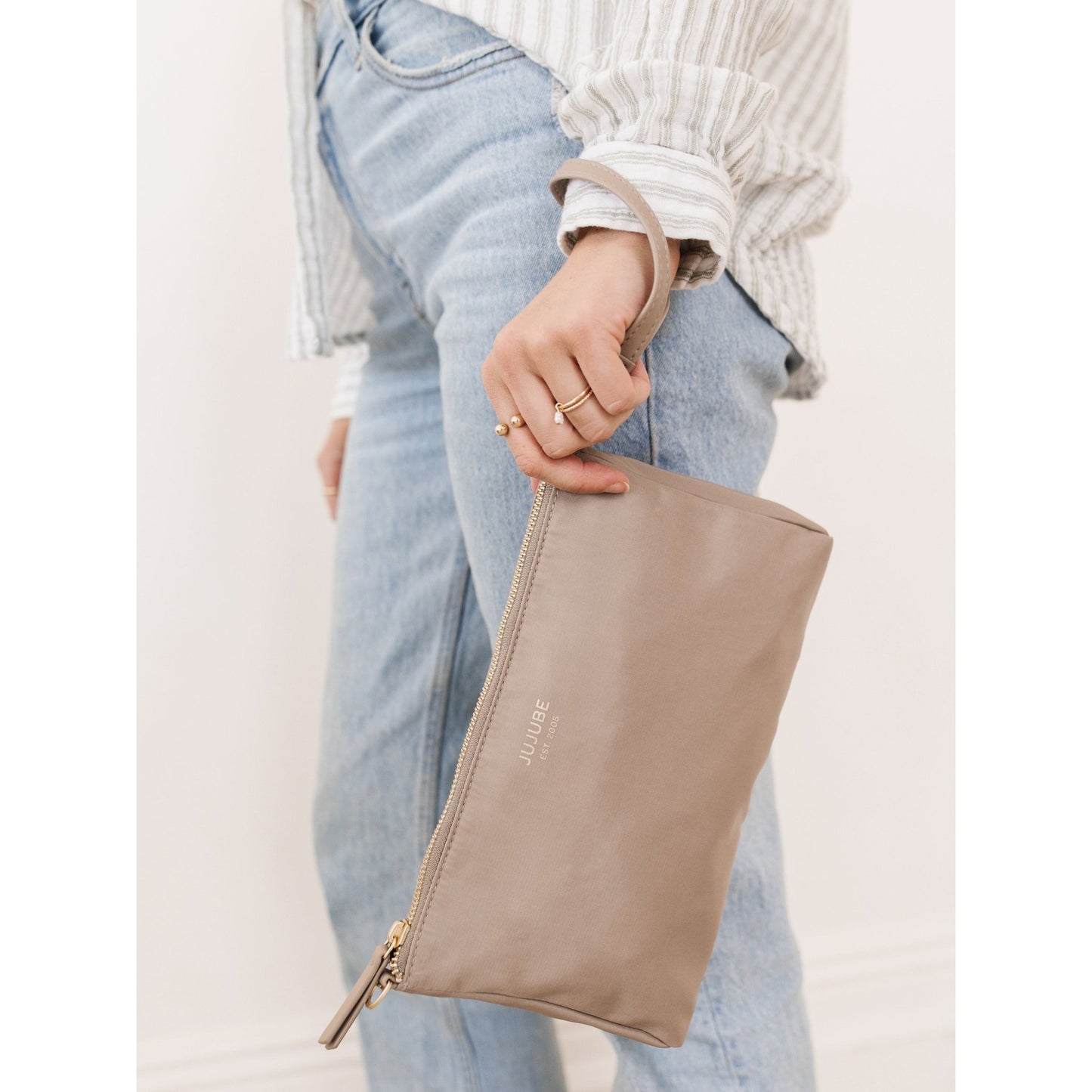 3-piece Pouch Set Taupe